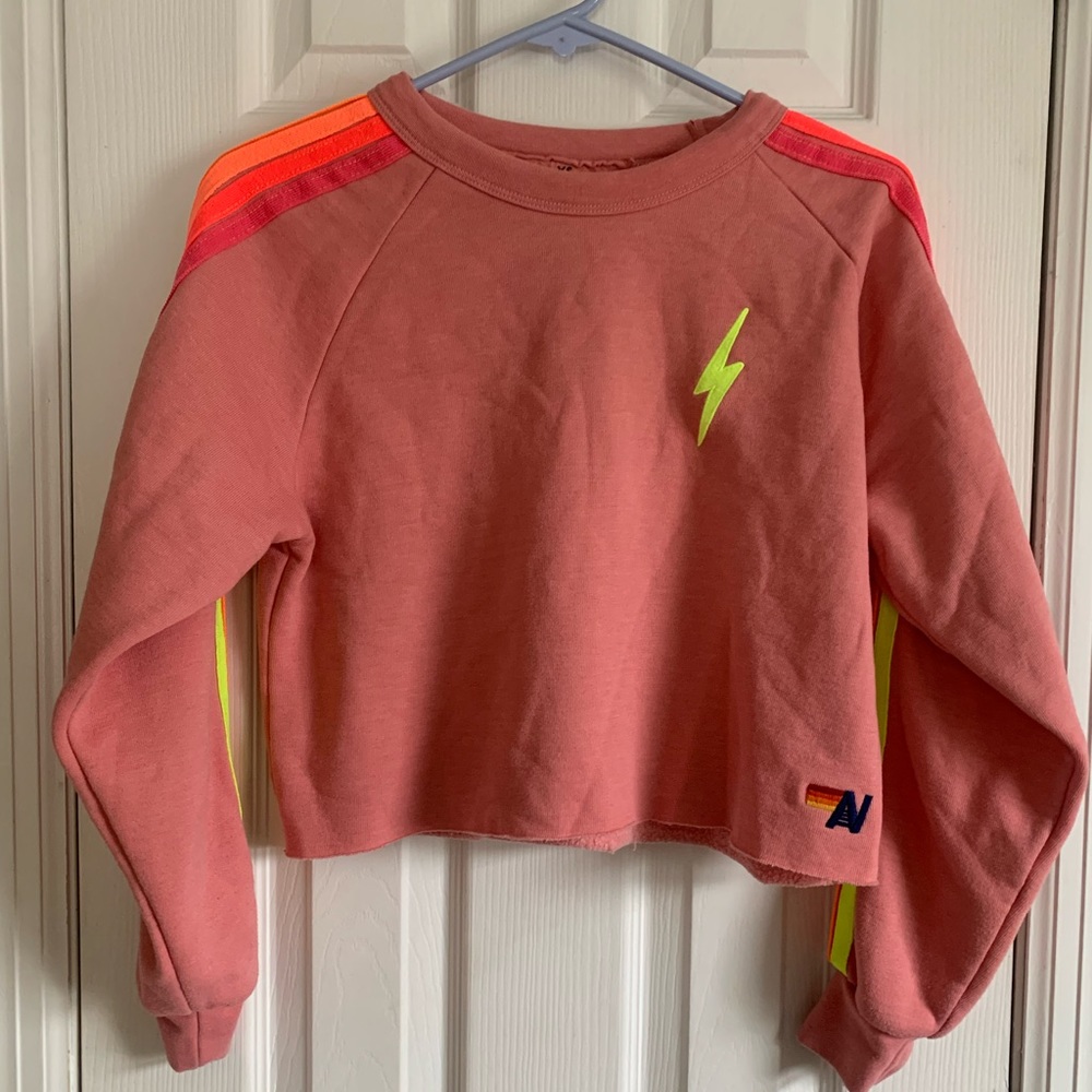 Aviator Nation cropped sweatshirt